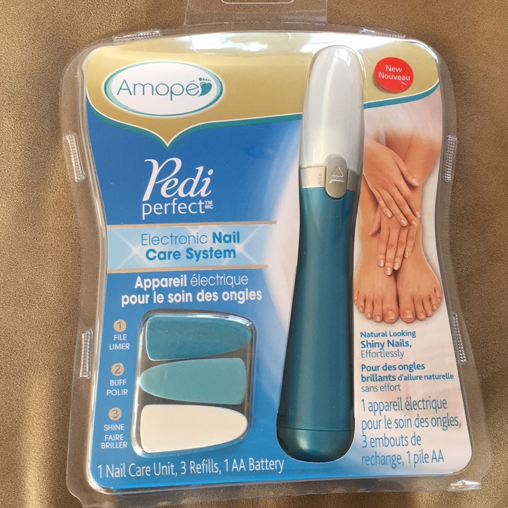 NIB Amope Pedi Perfect electronic nail care system